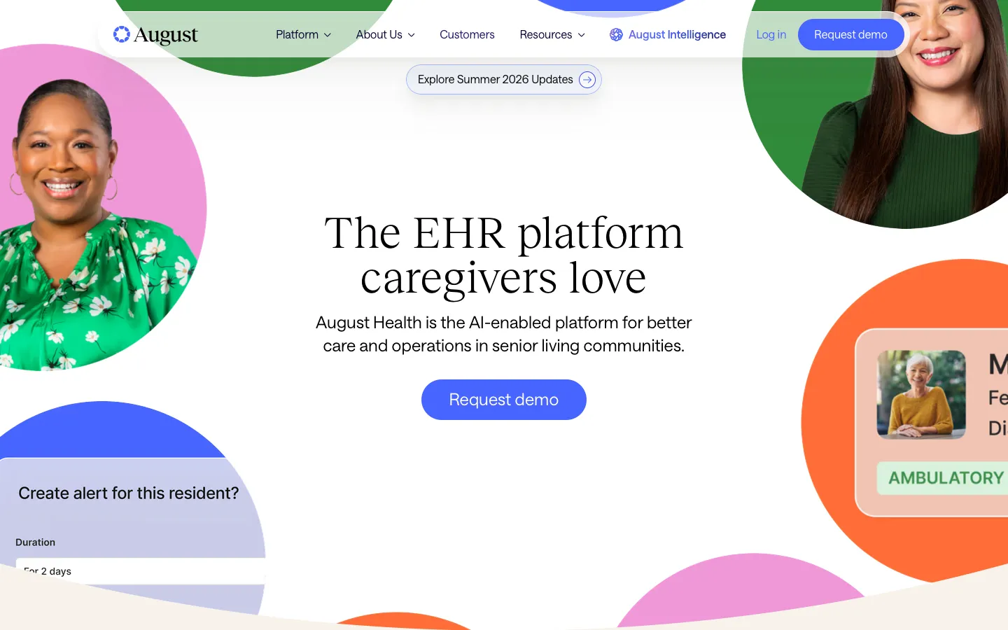 augusthealth.com - Landing Screenshot Preview
