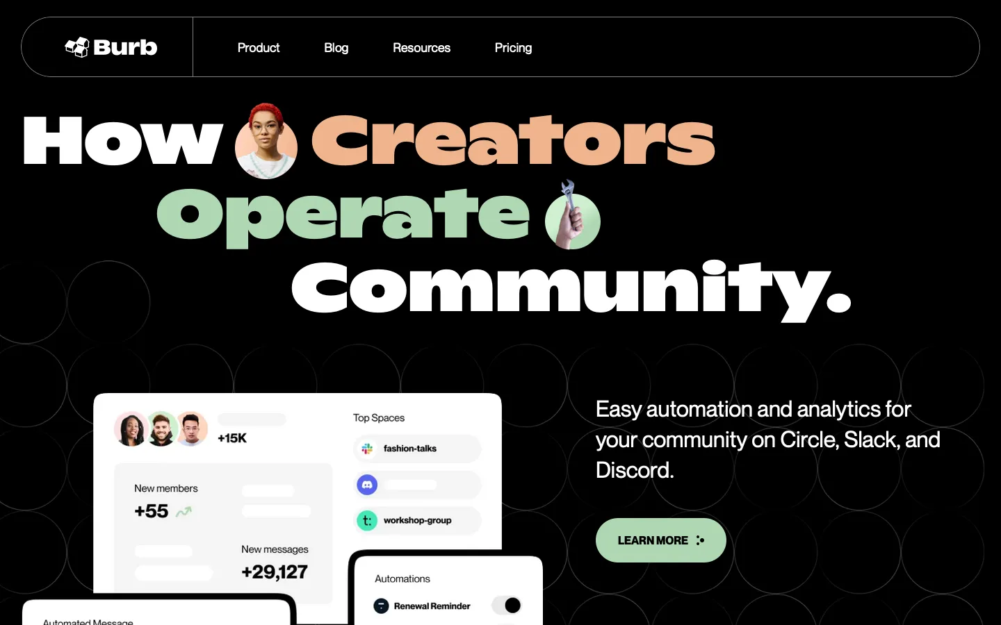 burb.co - Landing Screenshot Preview
