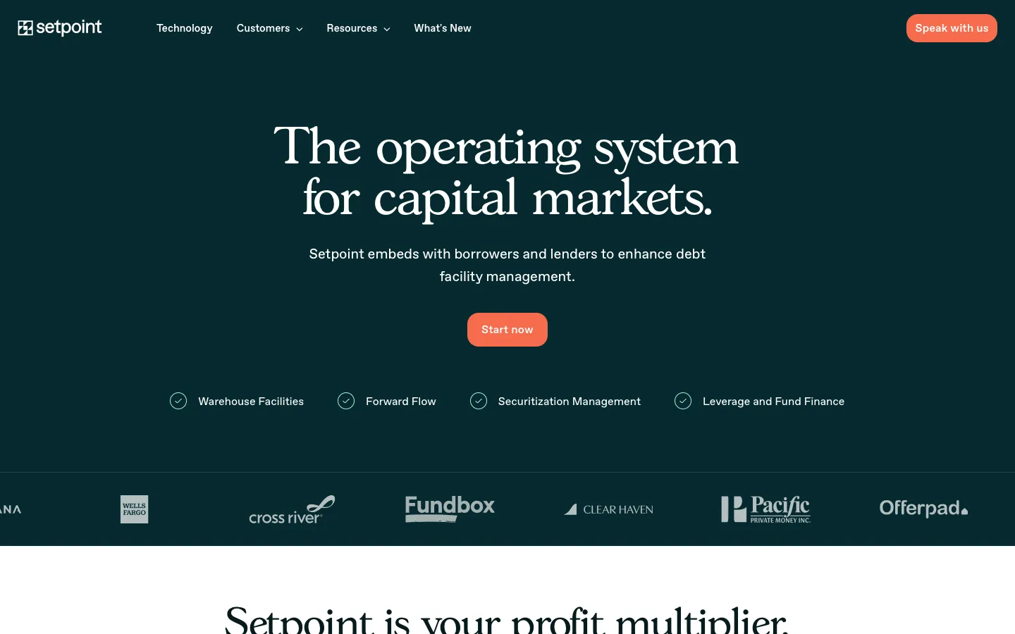 setpoint.io - Landing Screenshot Preview