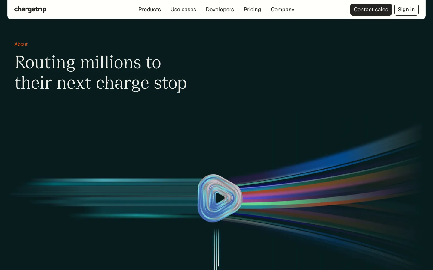chargetrip.com - About Screenshot Preview