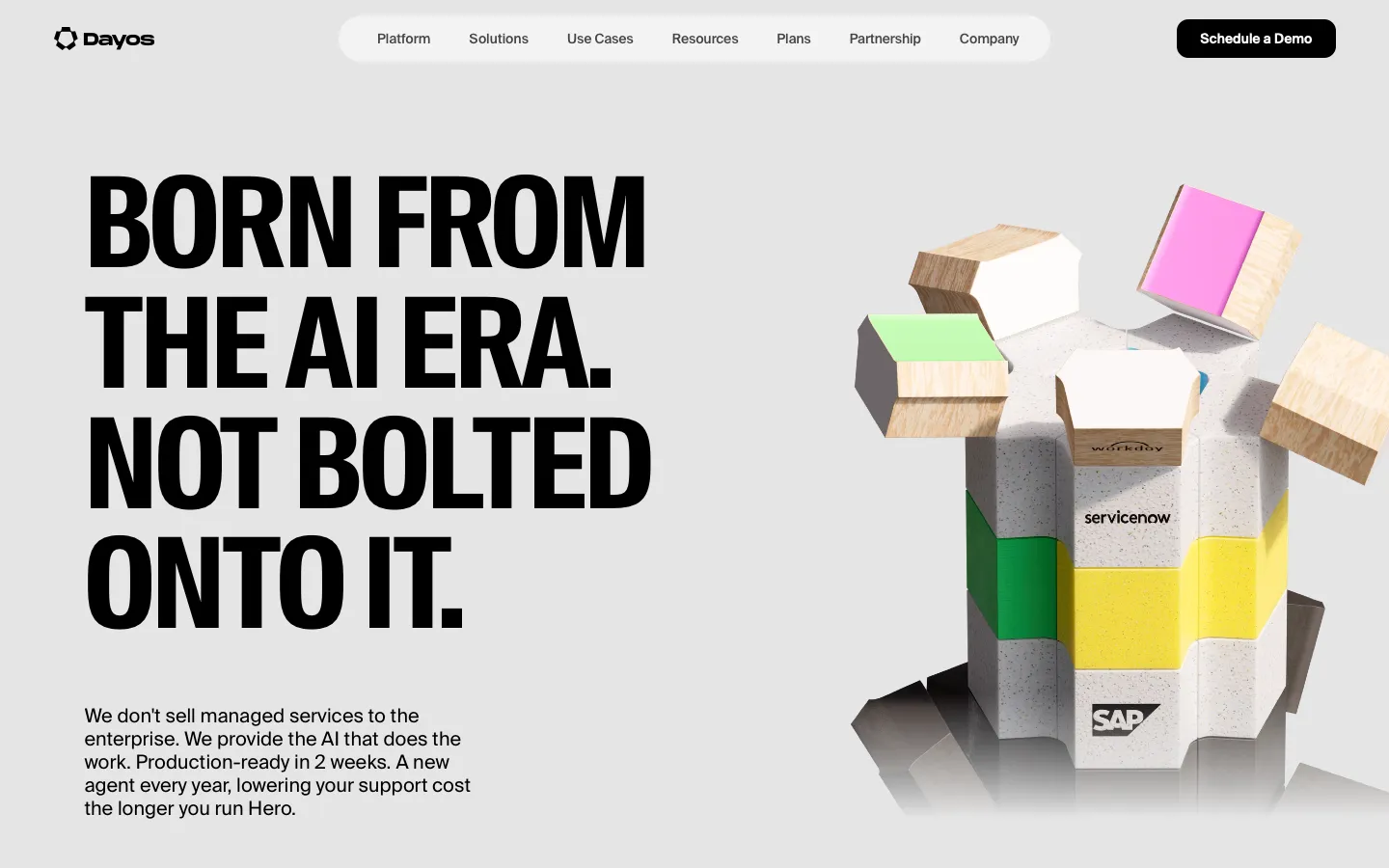 dayos.com - Landing Screenshot Preview