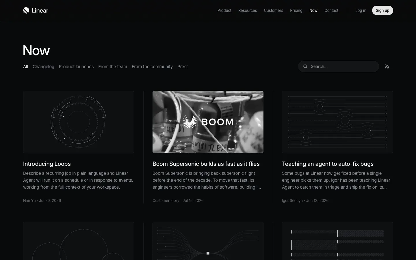 linear.app - Blog Screenshot Preview
