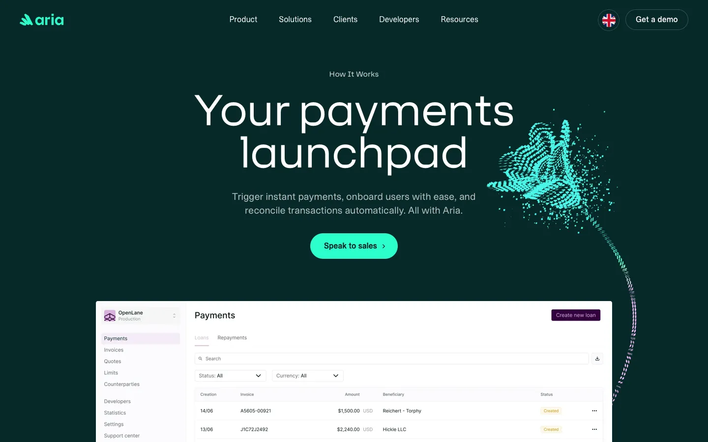 helloaria.eu - How it works Screenshot Preview