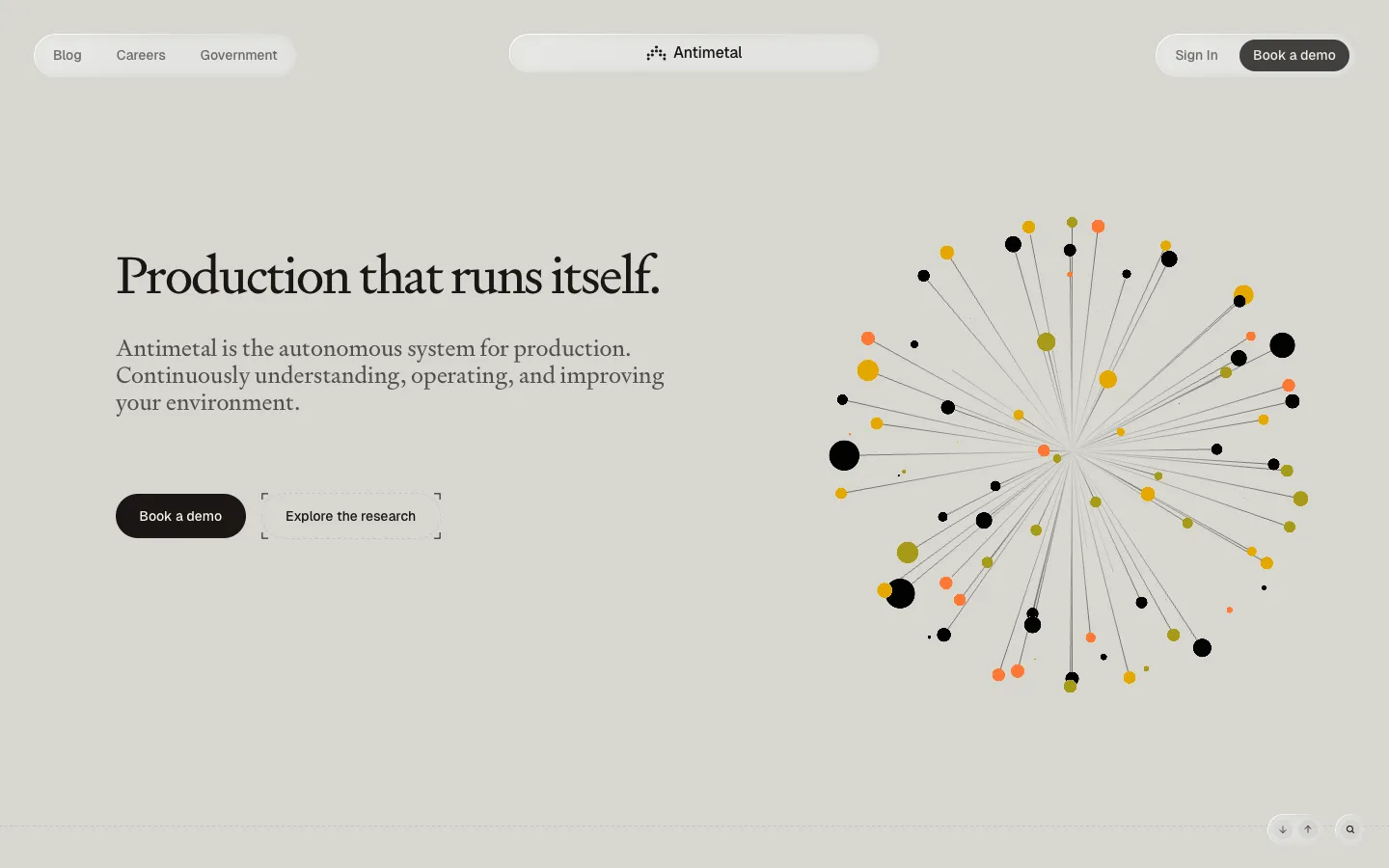 antimetal.com - Landing Screenshot Preview
