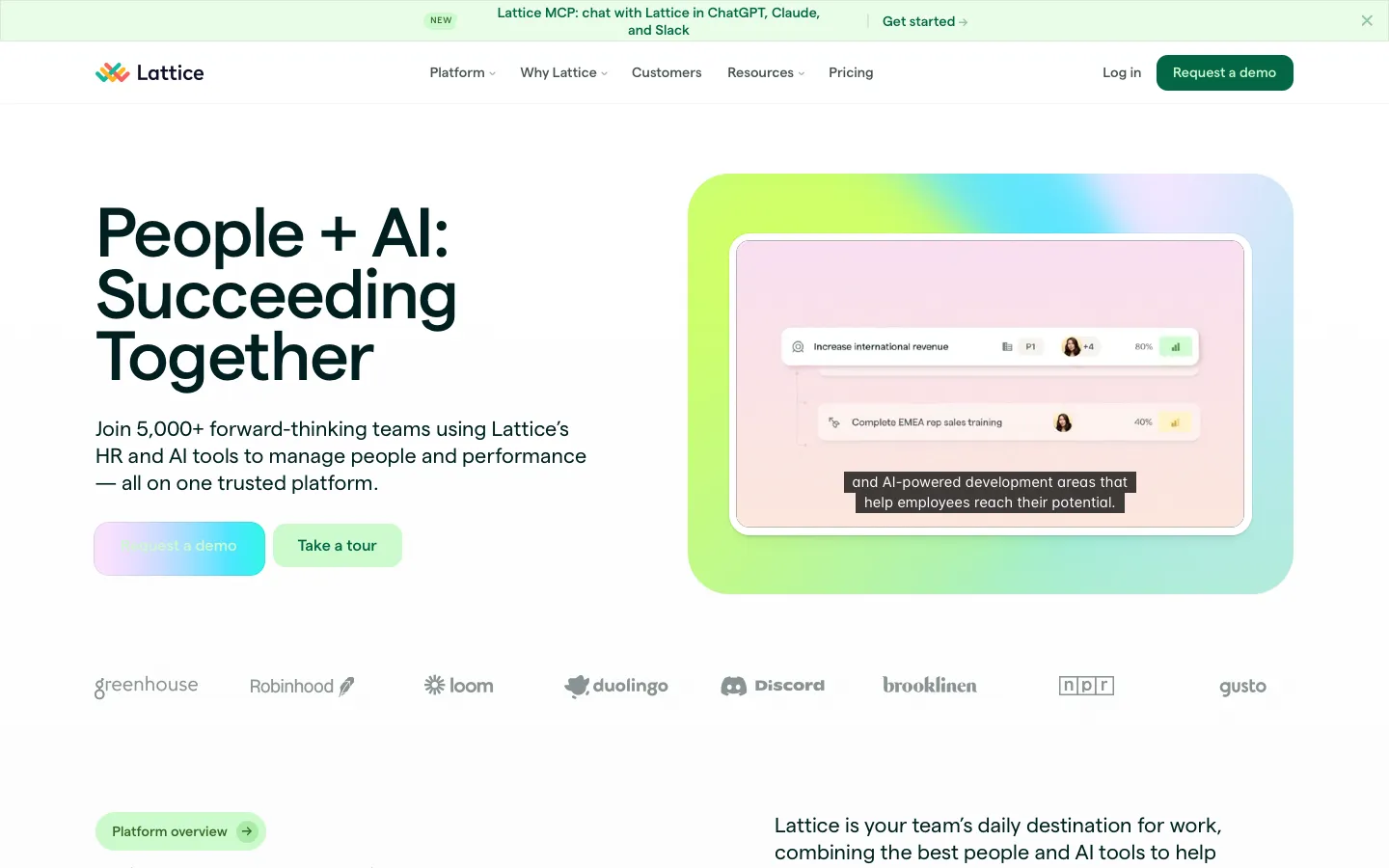 lattice.com - Landing Screenshot Preview
