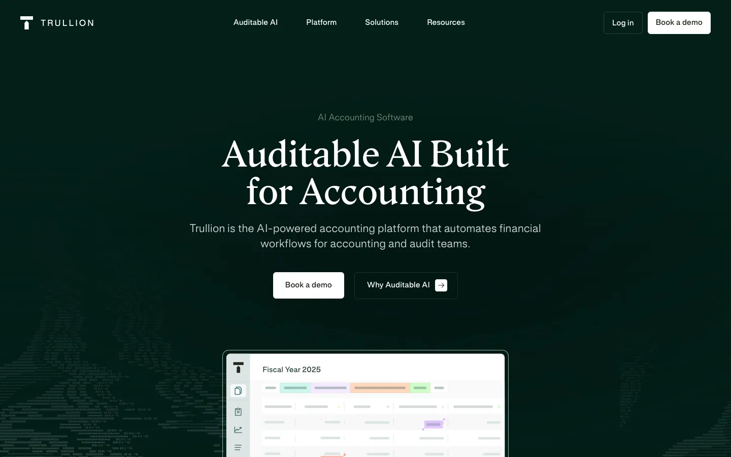 trullion.com - Landing Screenshot Preview