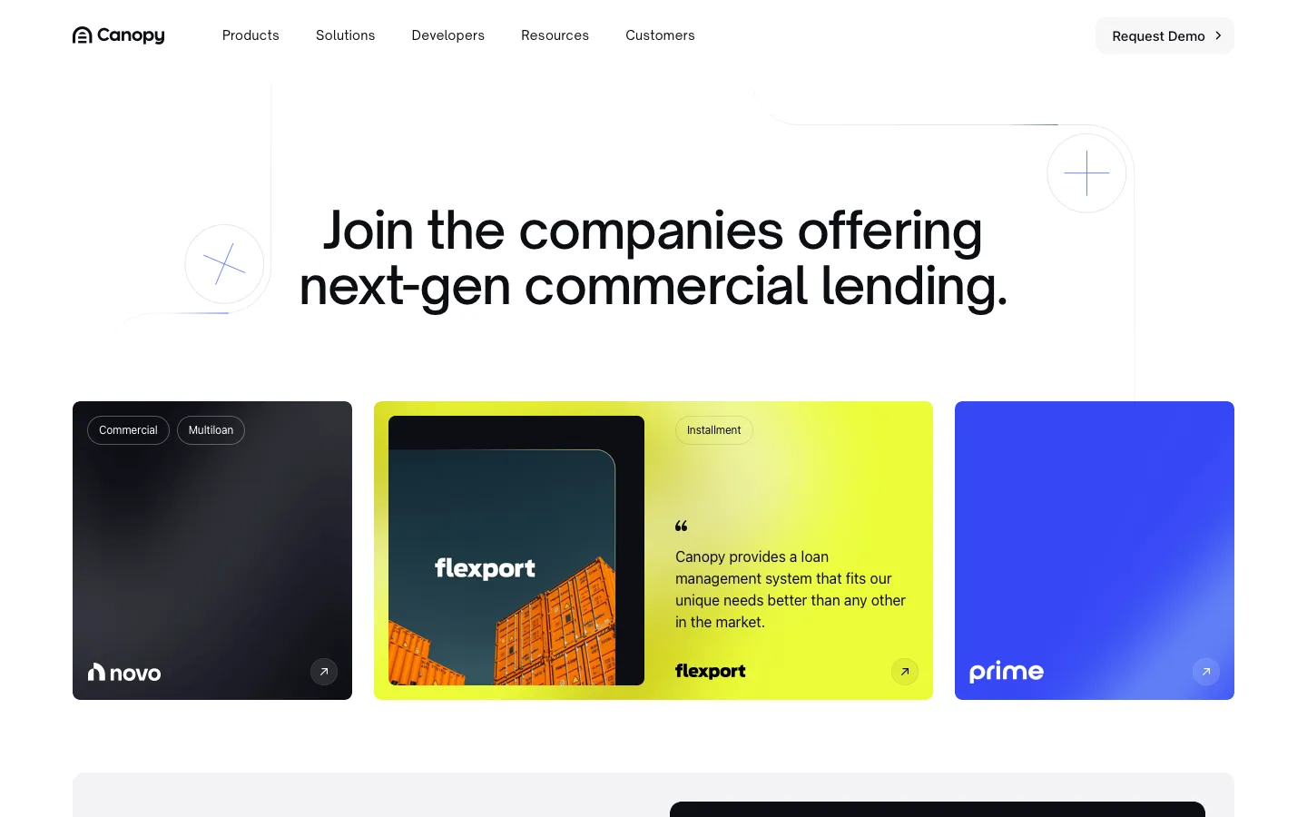 canopyservicing.com - Customers Screenshot Preview