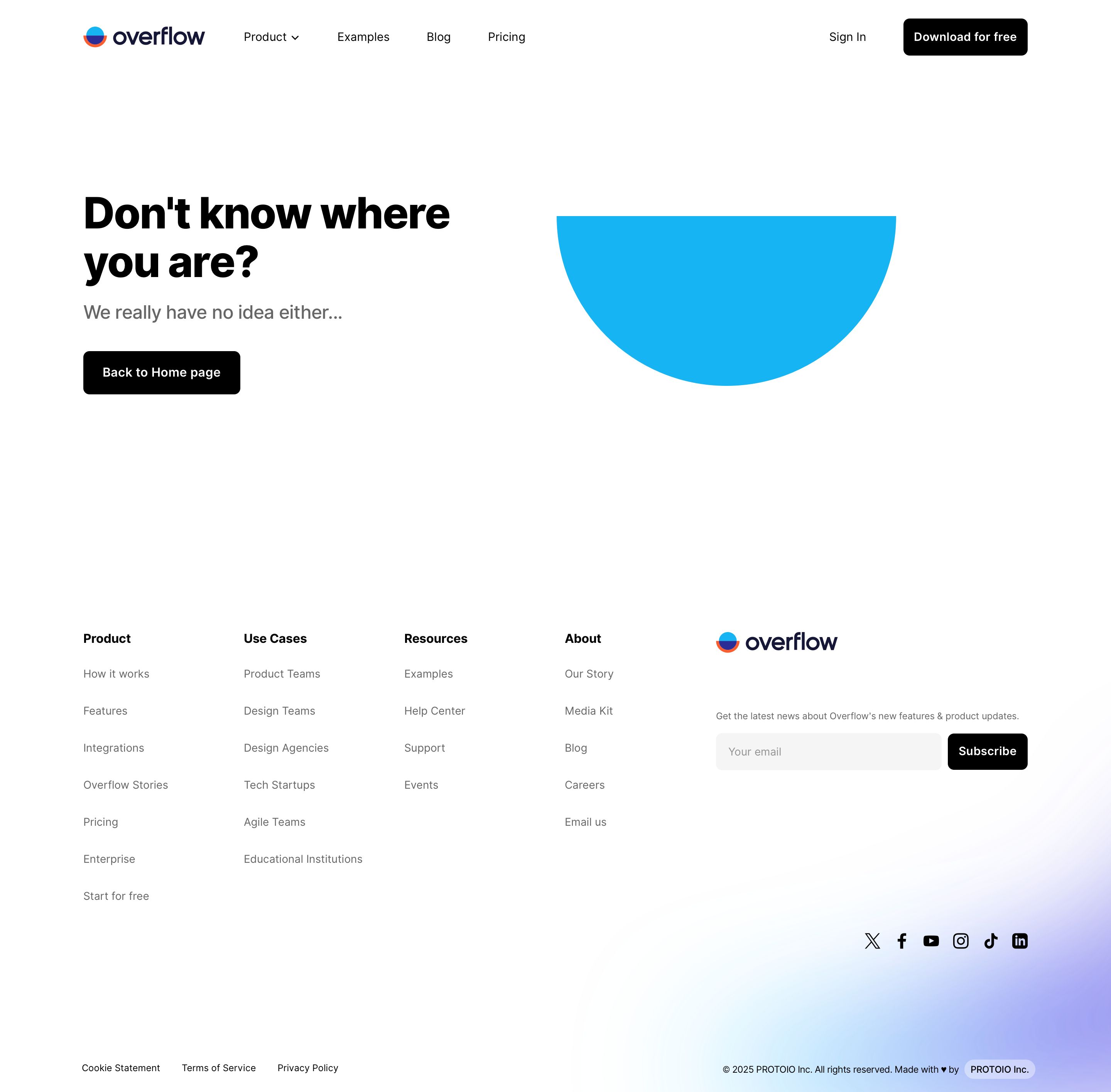 overflow.io - Overflow | User flows done right - Desktop Screenshot