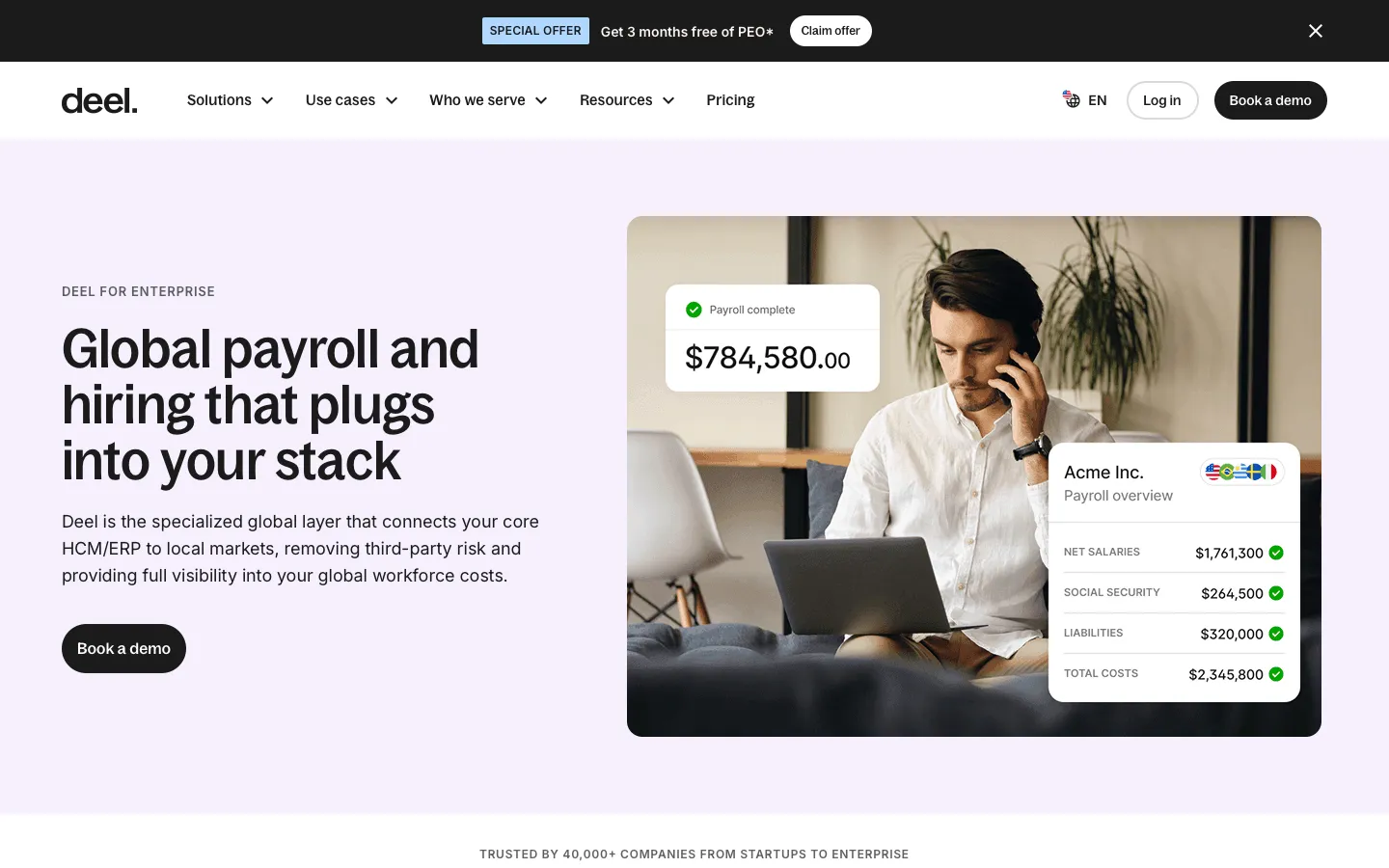 deel.com - Enterprise Screenshot Preview