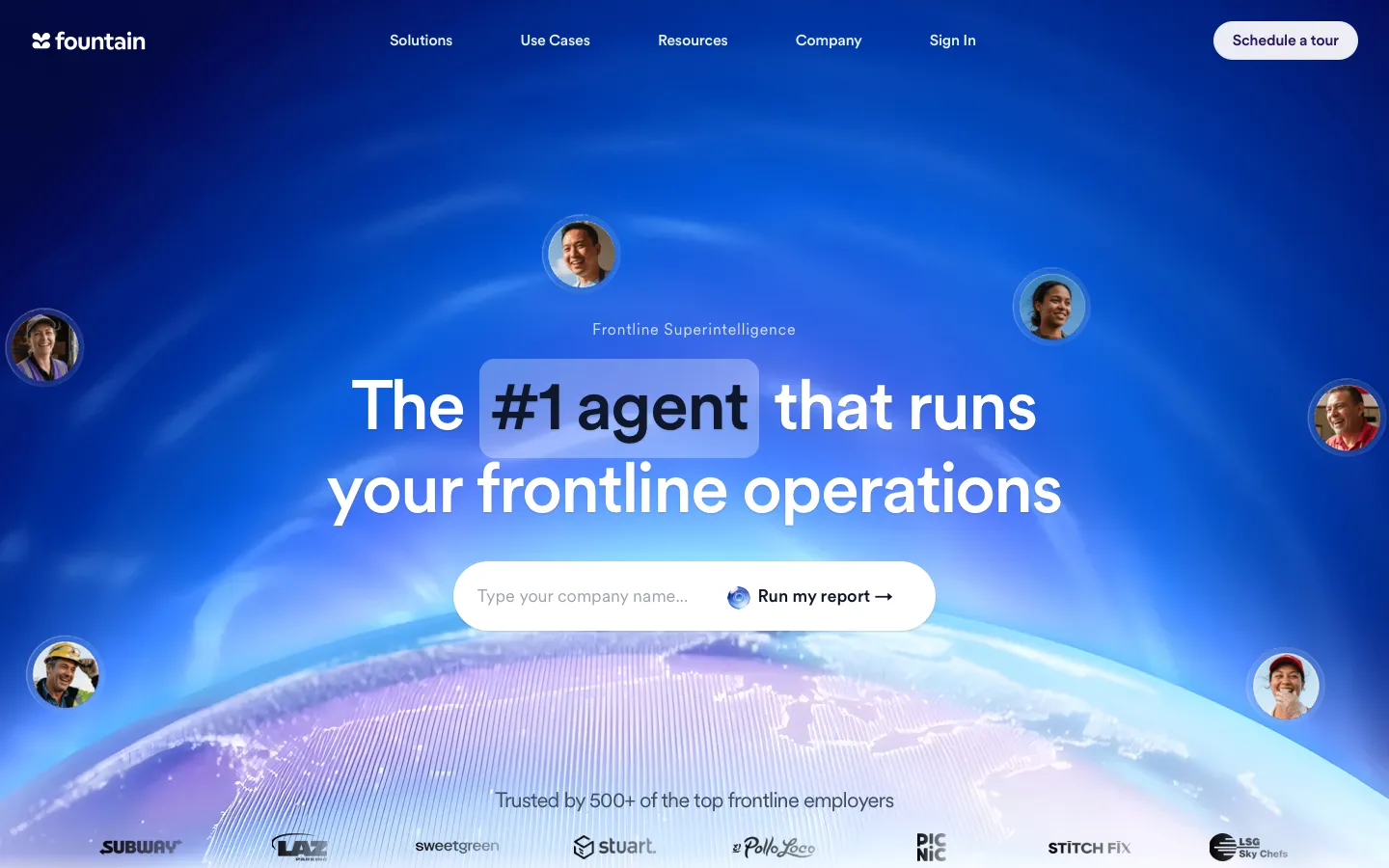 fountain.com - Landing Screenshot Preview