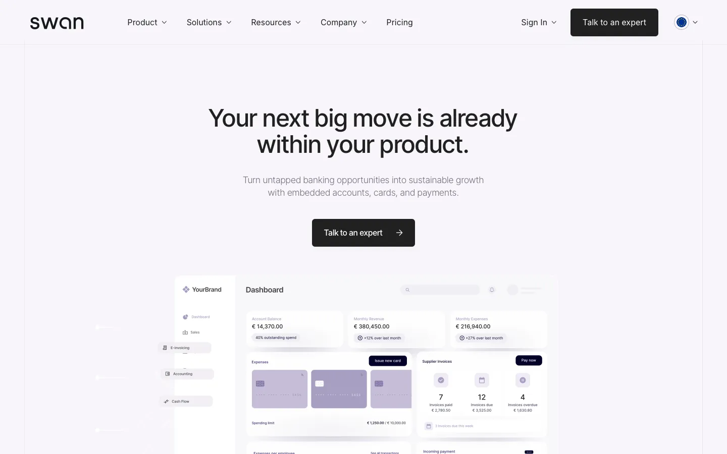 swan.io - Landing Screenshot Preview