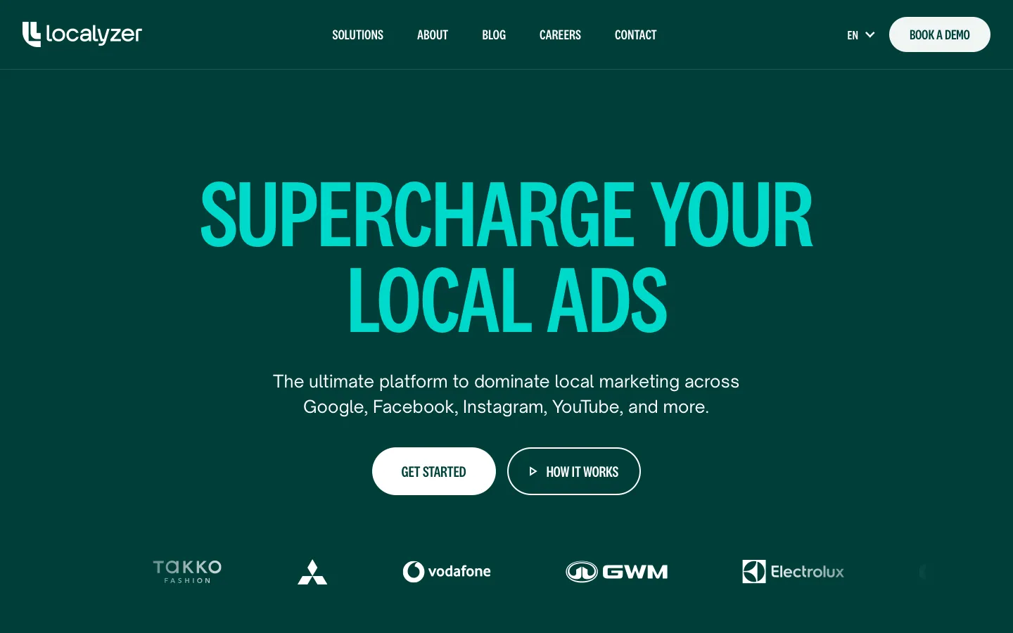 localyzer.io - Landing Screenshot Preview