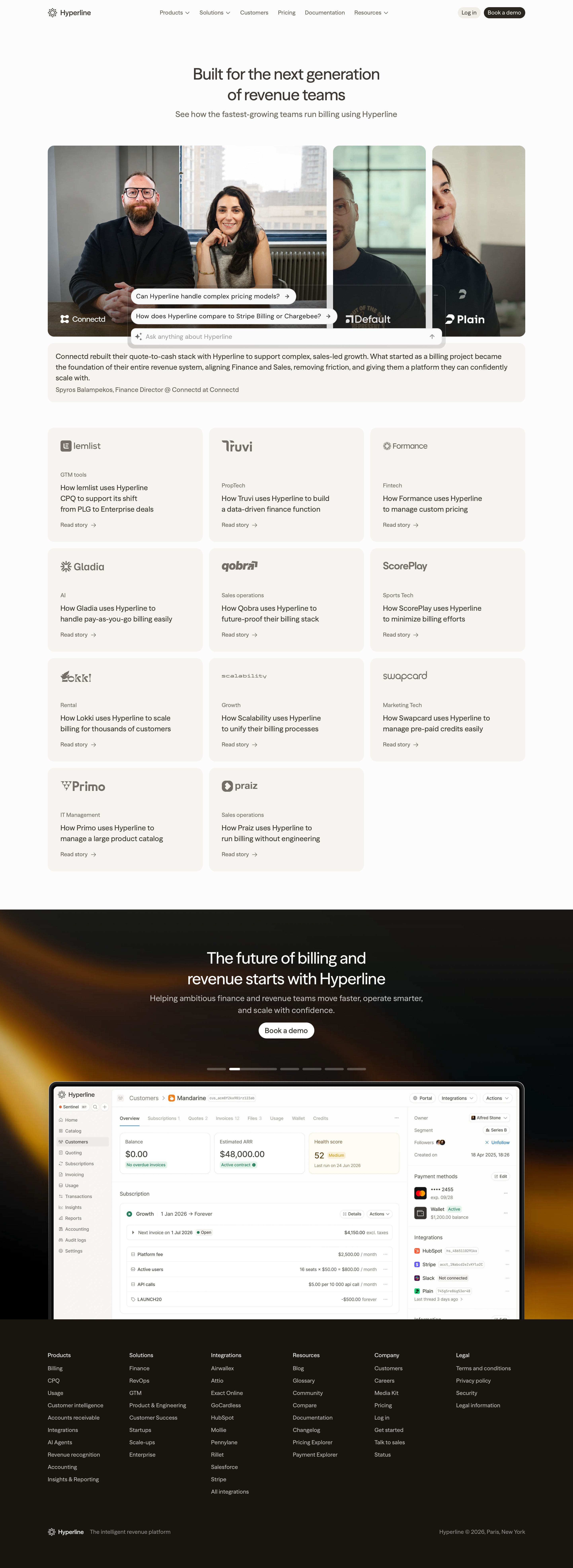 hyperline.co - Customers | Hyperline - Desktop - Thu Jul 30 2026 14:09:34 GMT+0000 (Coordinated Universal Time) Screenshot