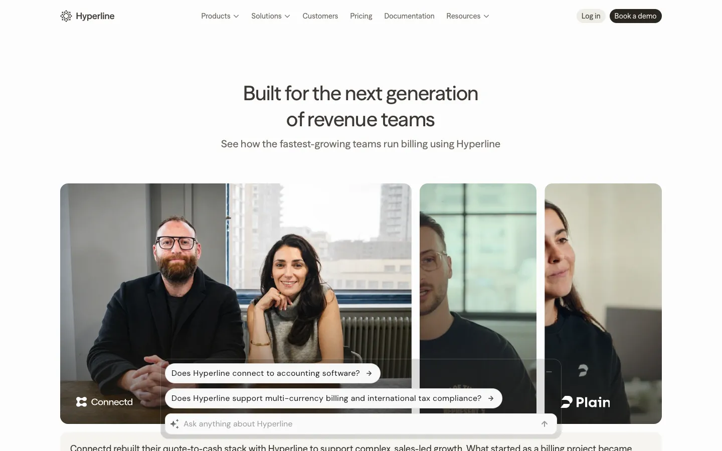 hyperline.co - Customers Screenshot Preview