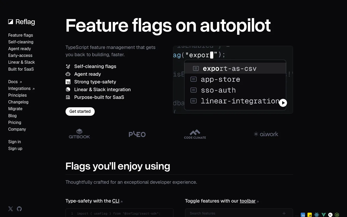 bucket.co - Landing Screenshot Preview