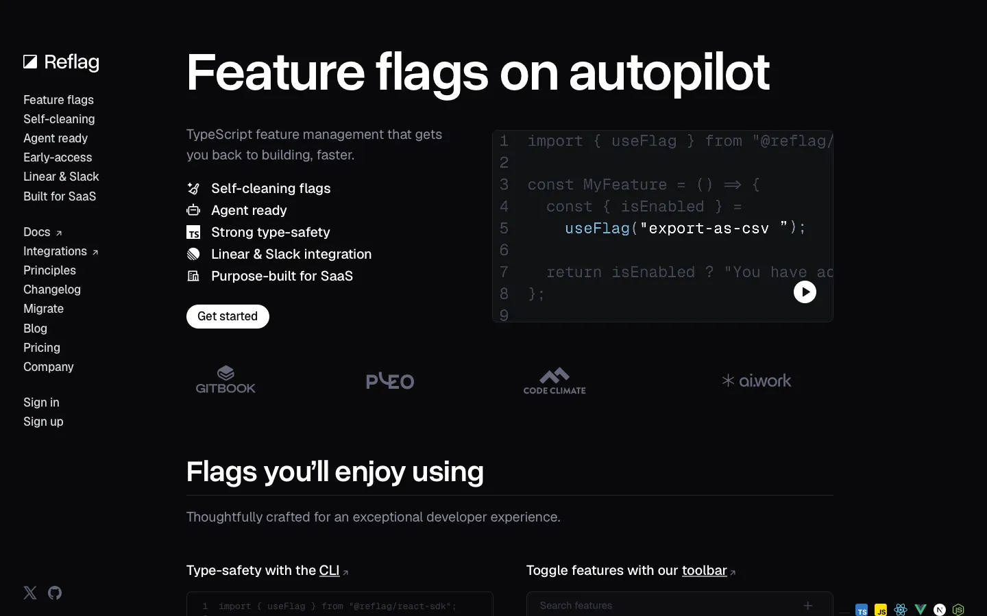 bucket.co - Landing Screenshot Preview