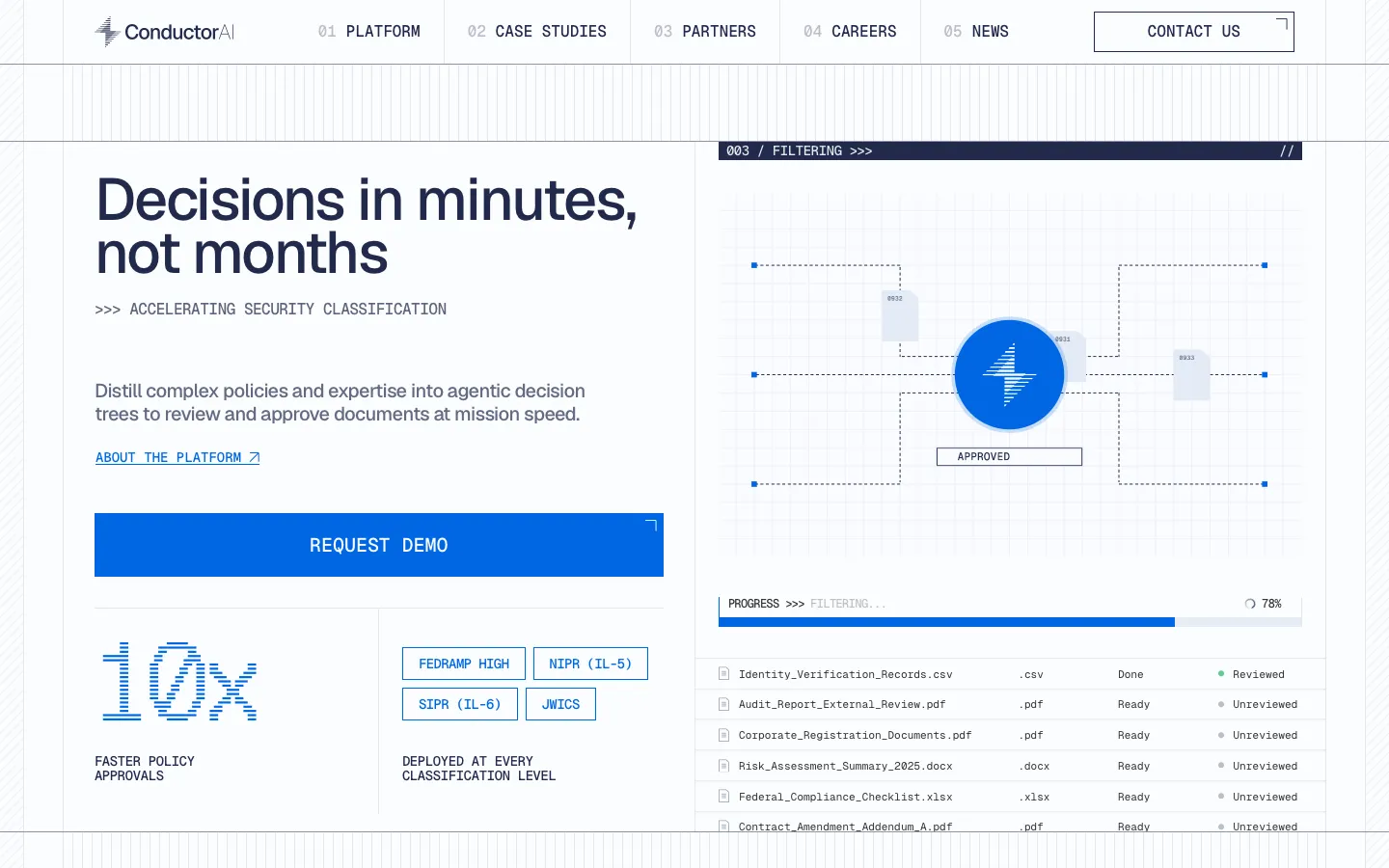 conductorai.com - Landing Screenshot Preview
