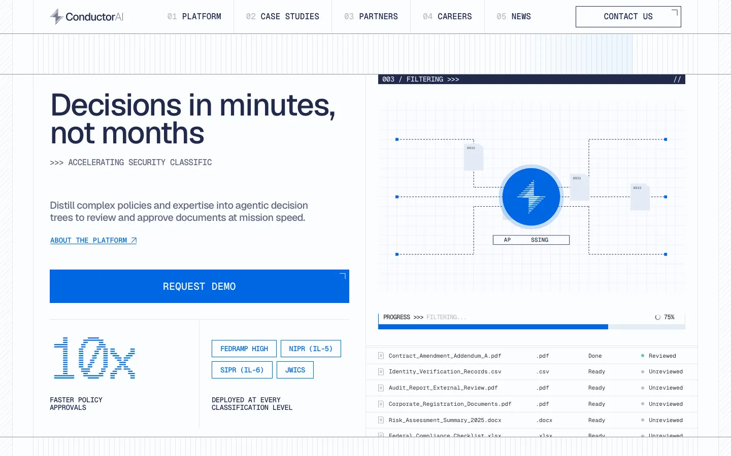 conductorai.com - Landing Screenshot Preview