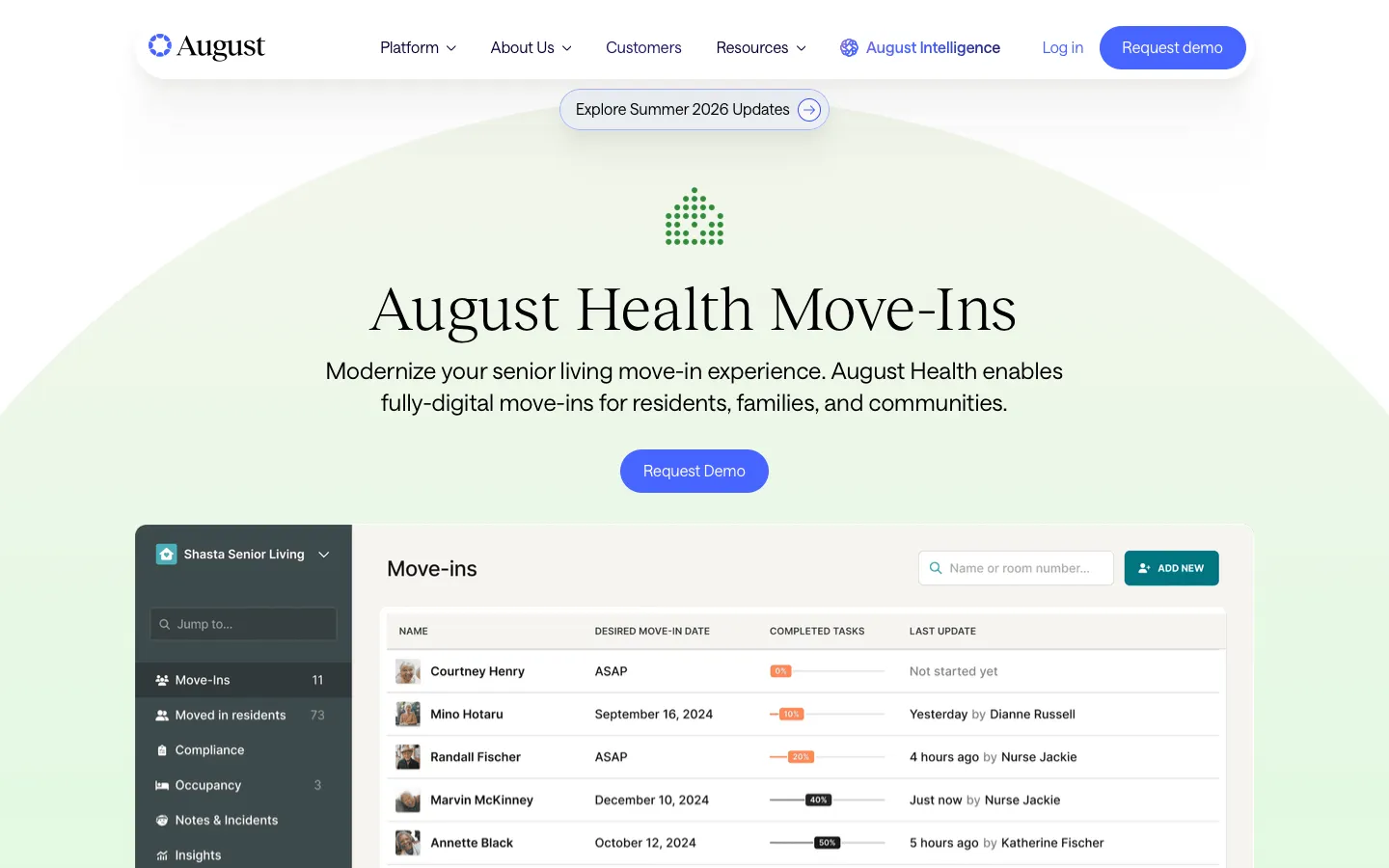 augusthealth.com - Product Screenshot Preview