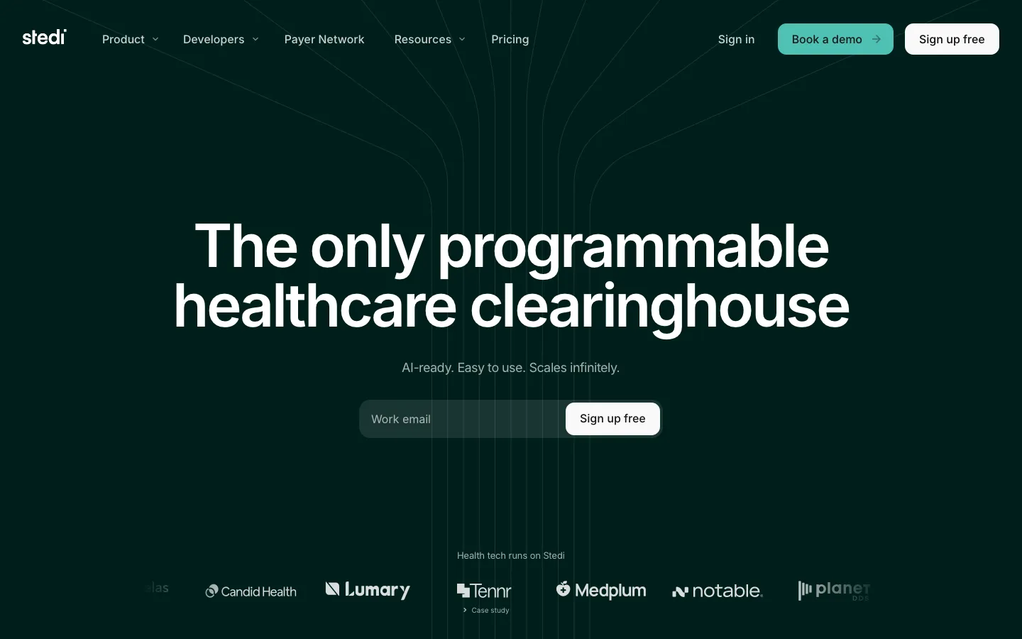 stedi.com - Landing Screenshot Preview