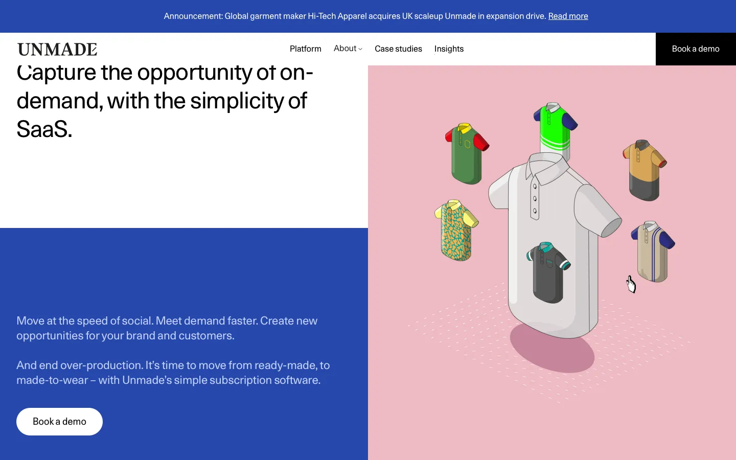 unmade.com - Why us Screenshot Preview