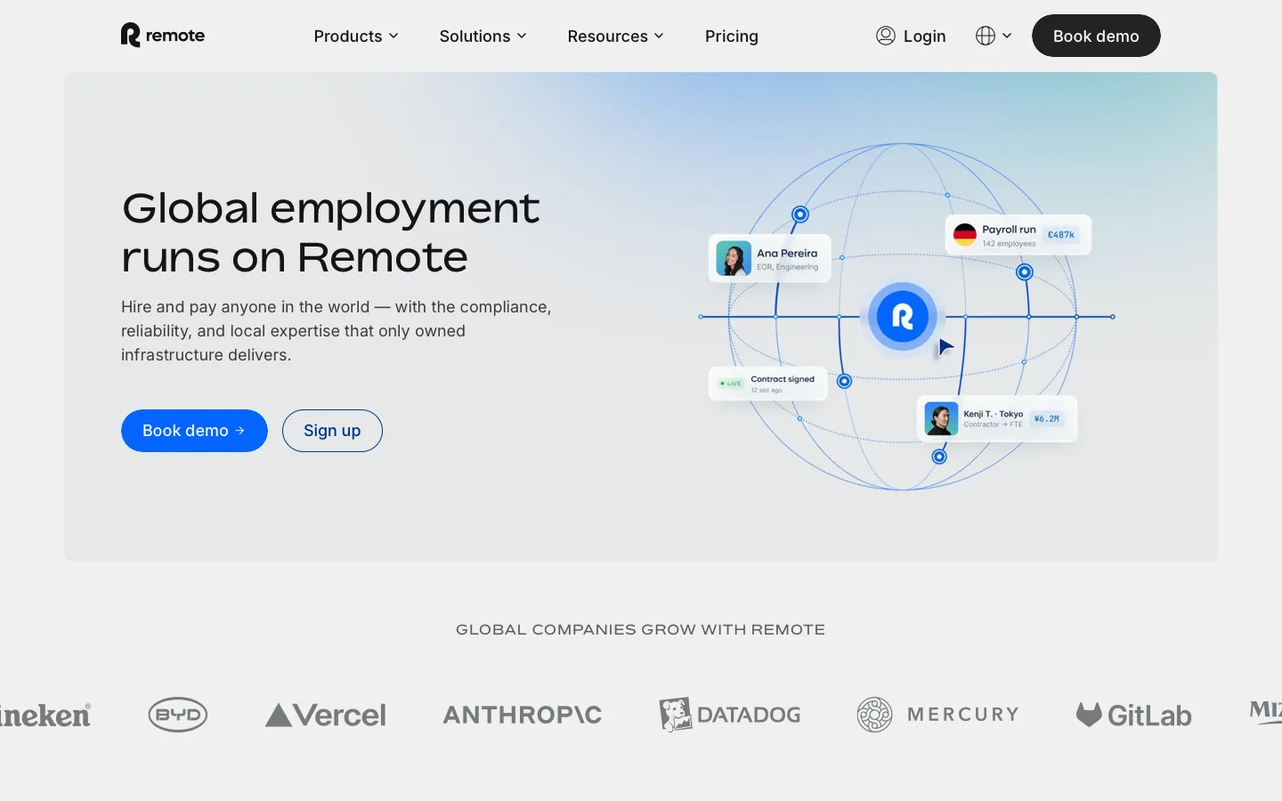 remote.com - Landing Screenshot Preview