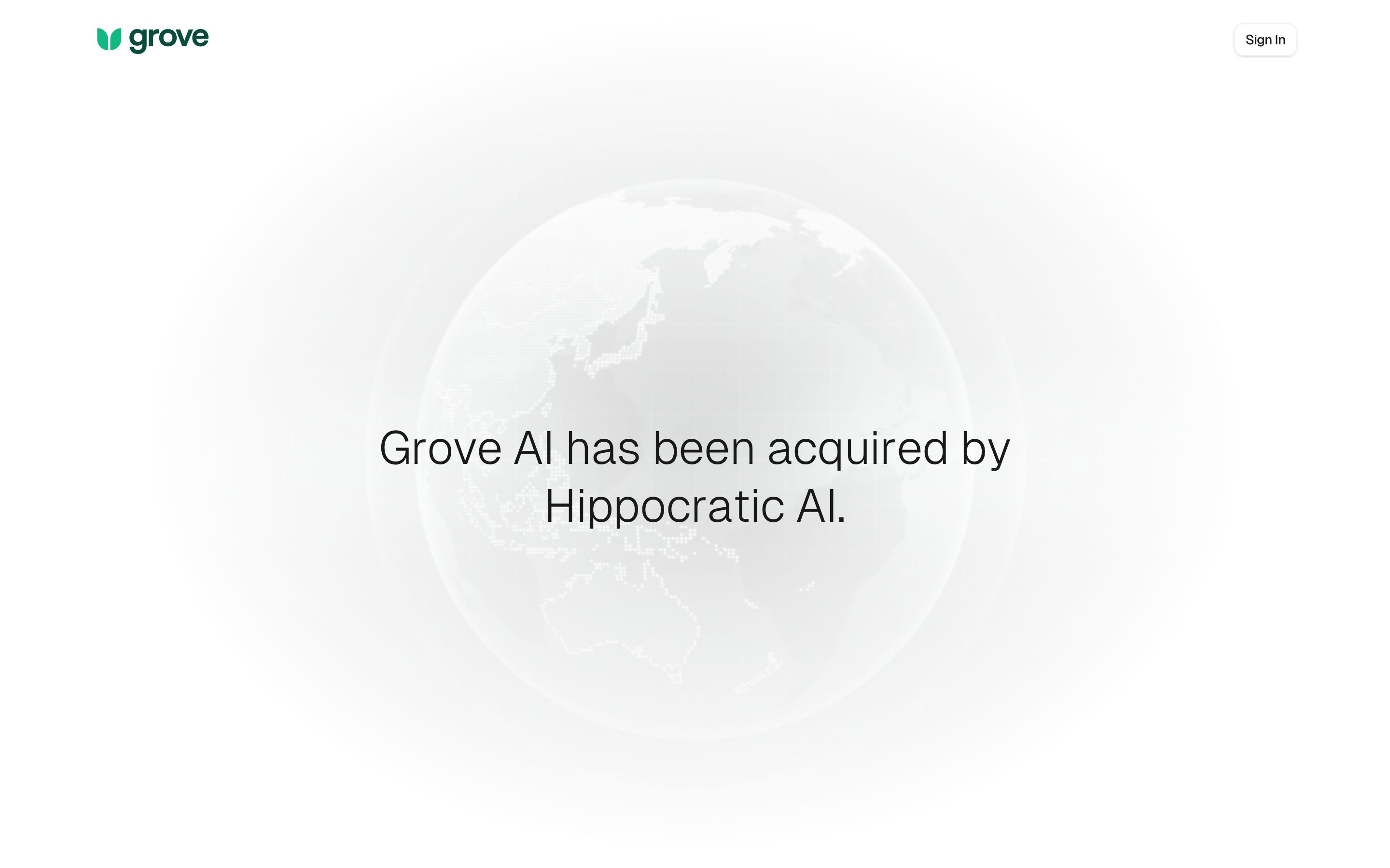 grovetrials.com - Grove AI: AI Agents for Clinical Trial Operations - Desktop - Mon Jul 27 2026 13:08:28 GMT+0000 (Coordinated Universal Time) Screenshot