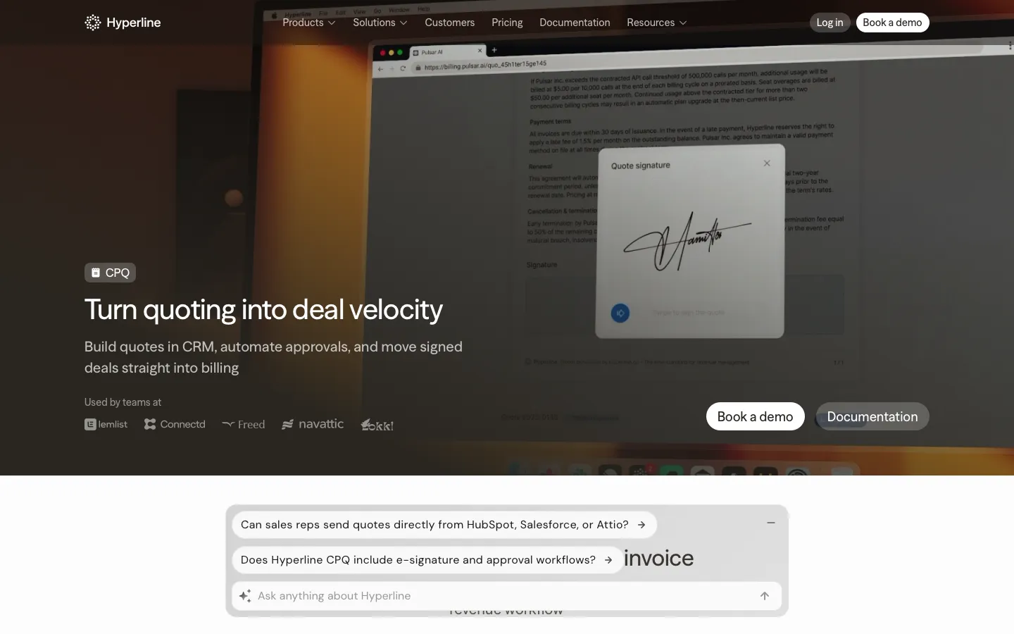 hyperline.co - Product Screenshot Preview