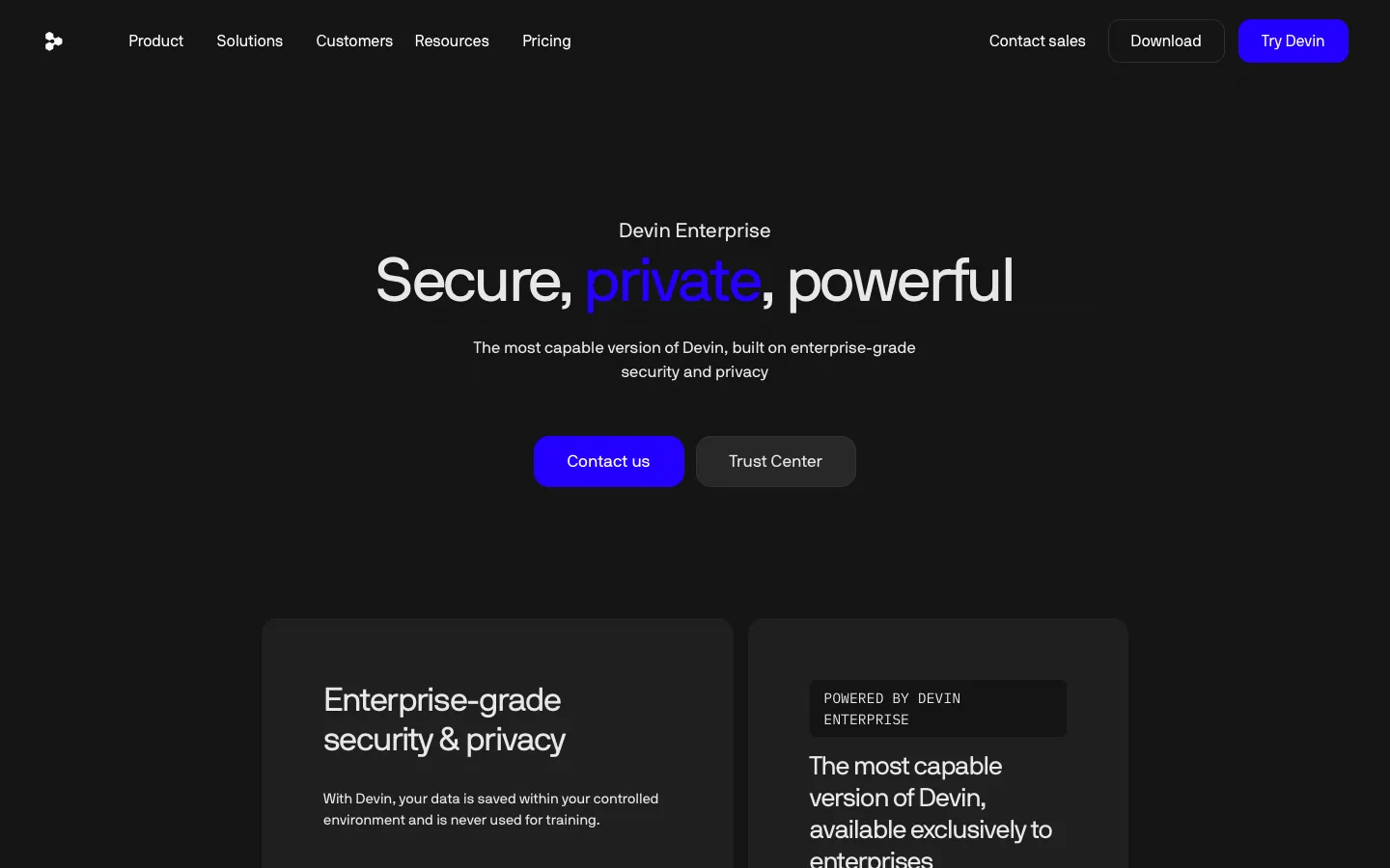 windsurf.com - Enterprise Screenshot Preview