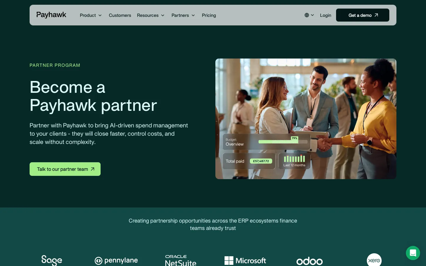 payhawk.com - Partners Screenshot Preview