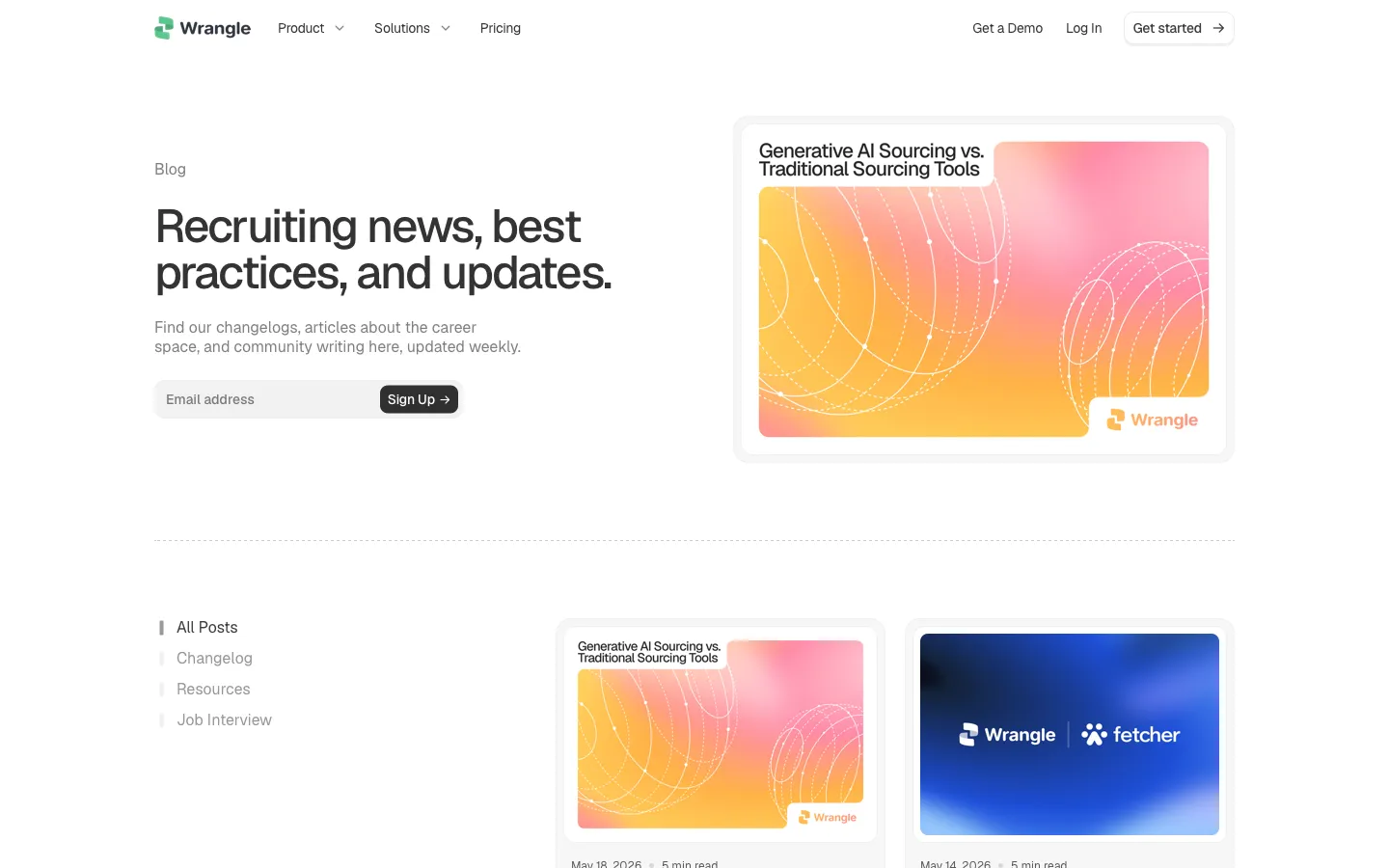 wrangle.ai - Blog Screenshot Preview