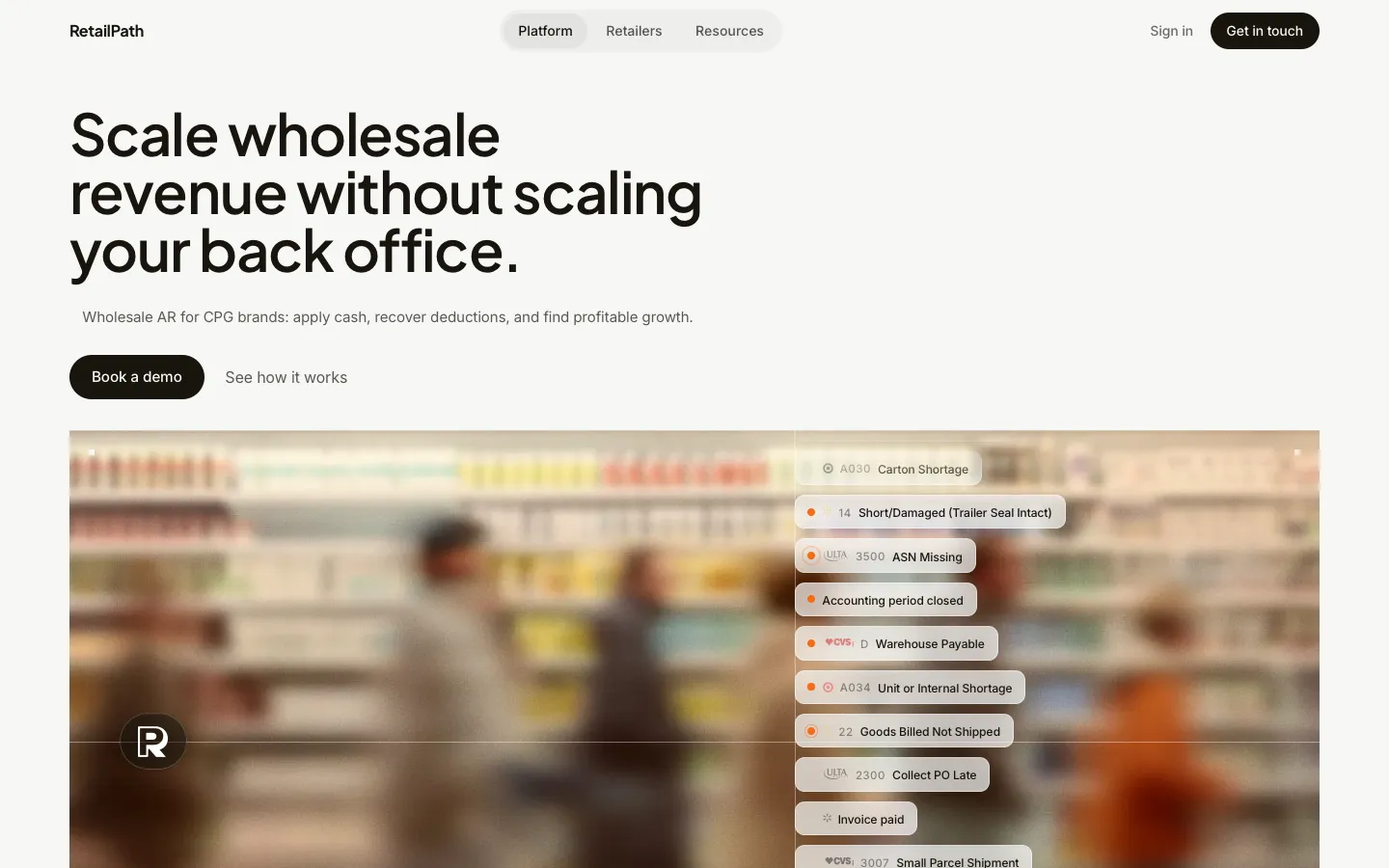 retailpath.xyz - Landing Screenshot Preview