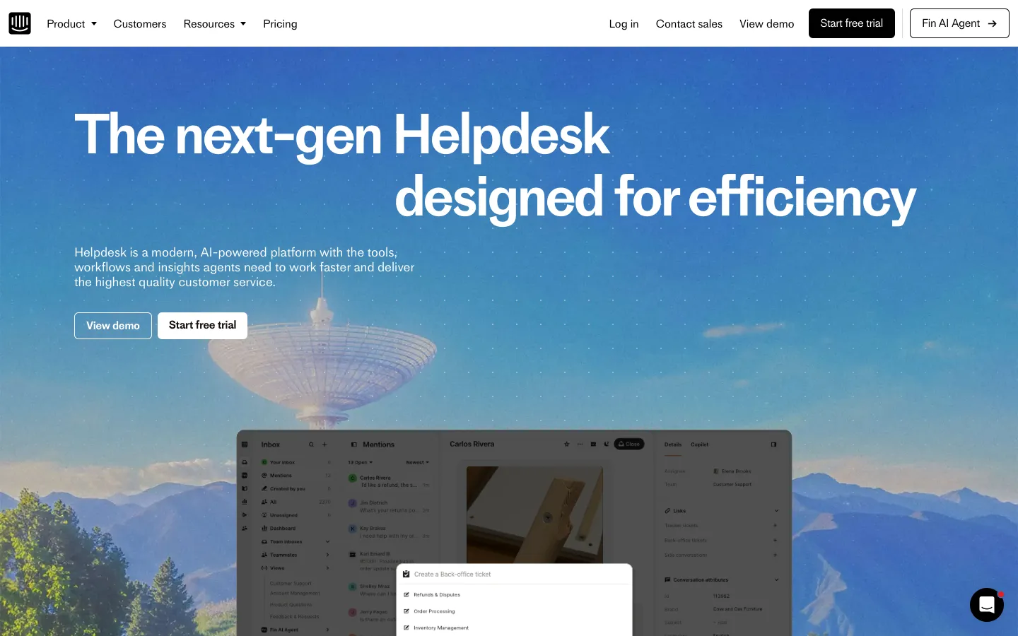 intercom.com - Product Screenshot Preview