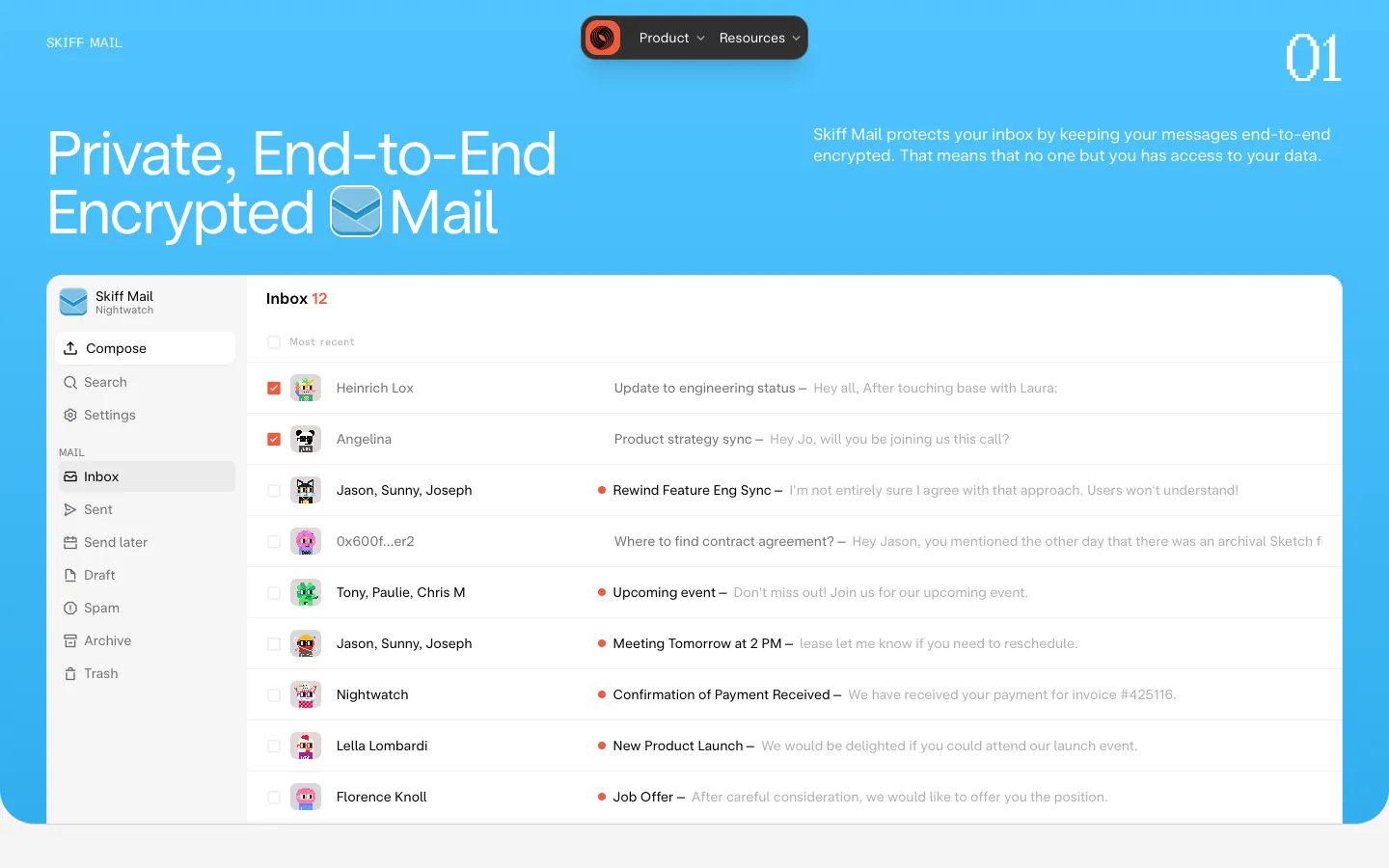 skiff.com - Product Screenshot Preview
