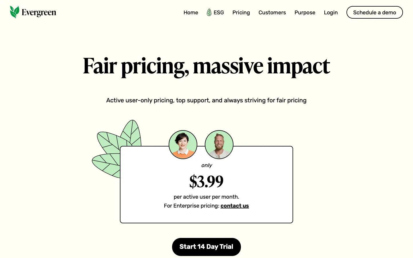evergreen.so - Pricing Screenshot Preview