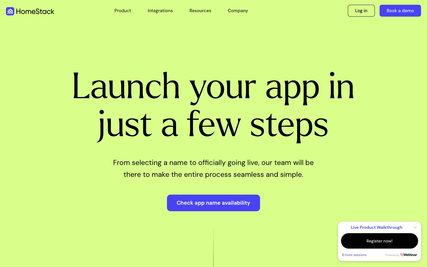 homestack.com - How it works Screenshot Preview