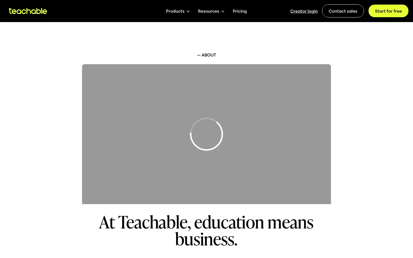 teachable.com - About Screenshot Preview