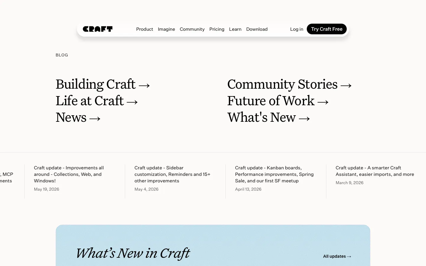 craft.do - Blog Screenshot Preview