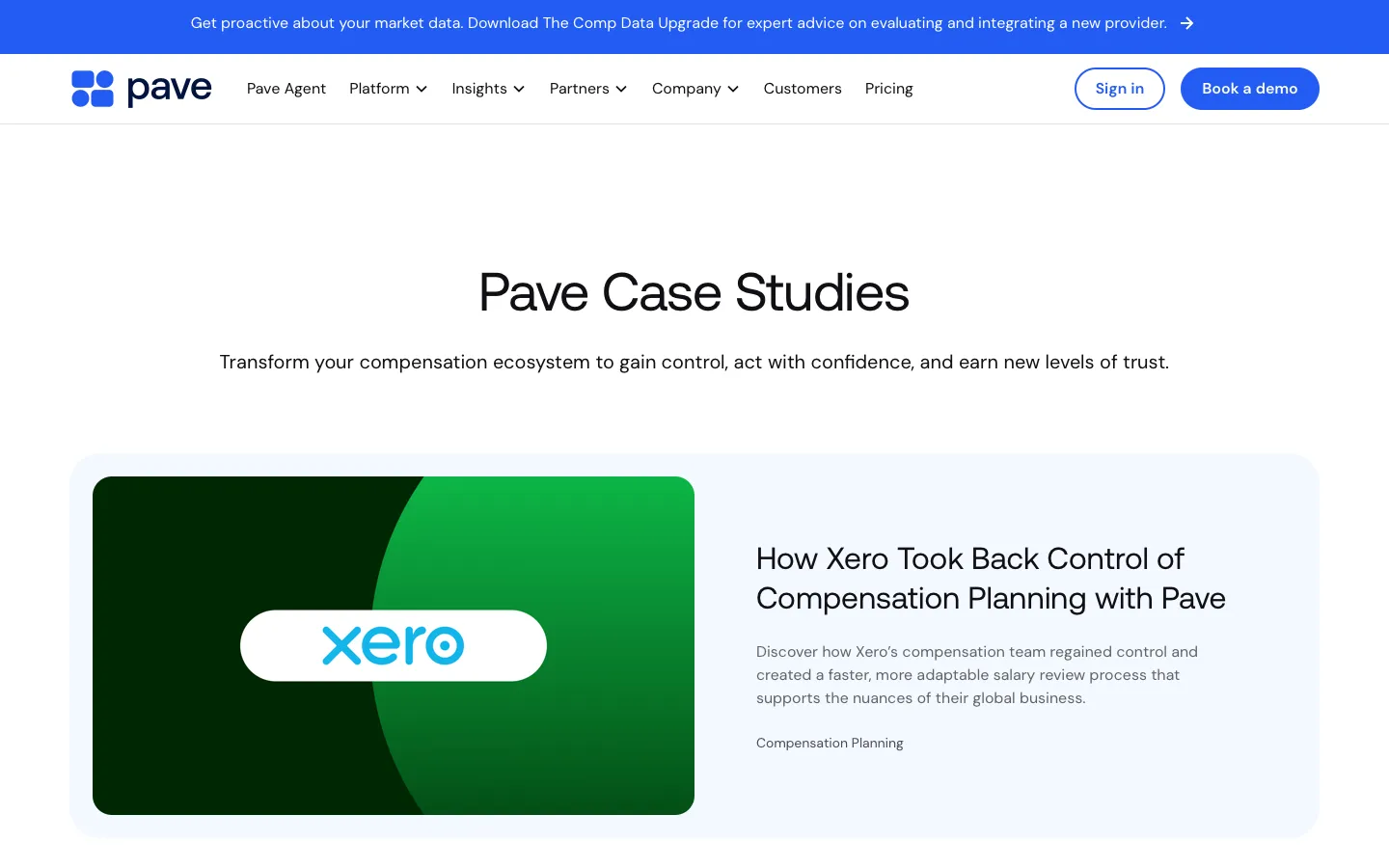 pave.com - Customers Screenshot Preview