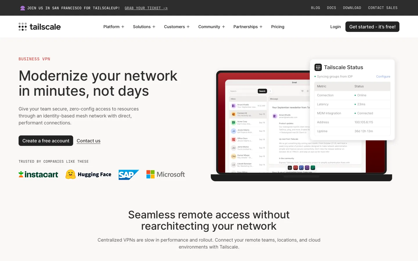 tailscale.com - Product Screenshot Preview