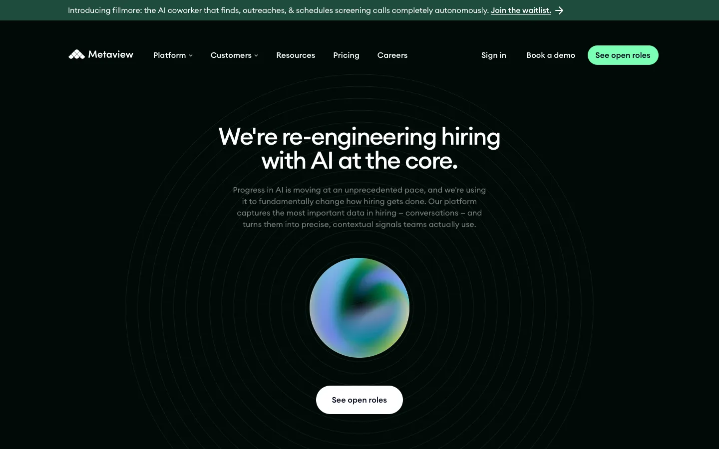 metaview.ai - Careers Screenshot Preview