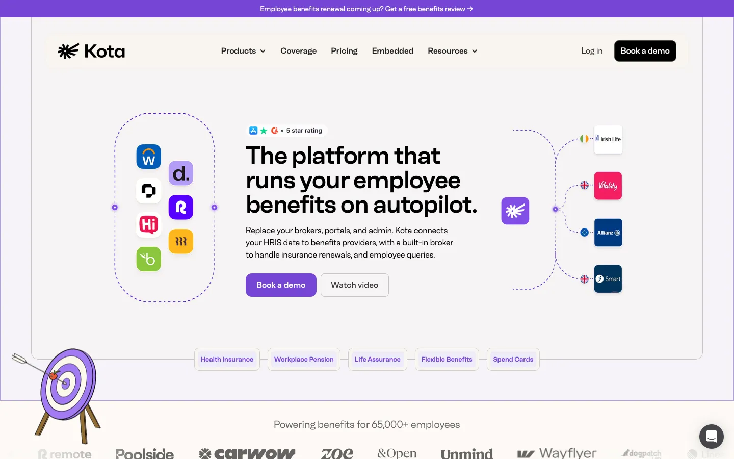 kota.io - Landing Screenshot Preview