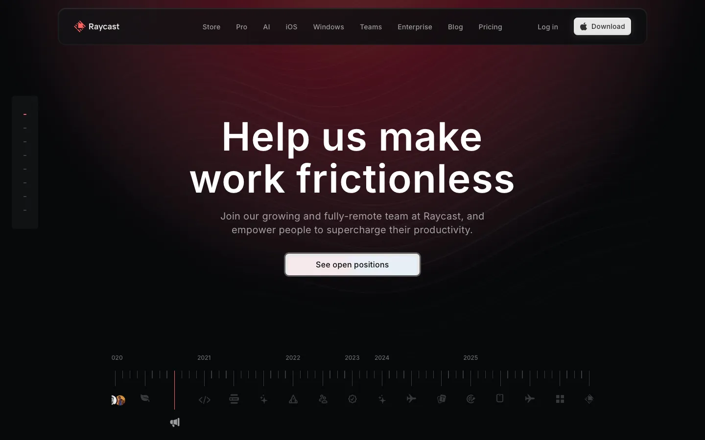 raycast.com - Careers Screenshot Preview