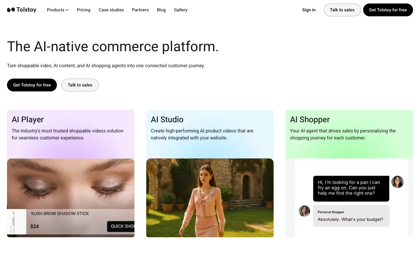 gotolstoy.com - Landing Screenshot Preview