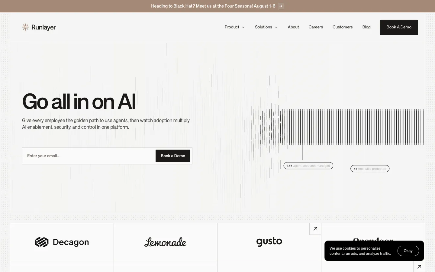 runlayer.com - Landing Screenshot Preview