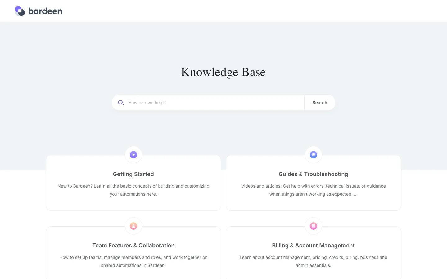 bardeen.ai - FAQs Screenshot Preview