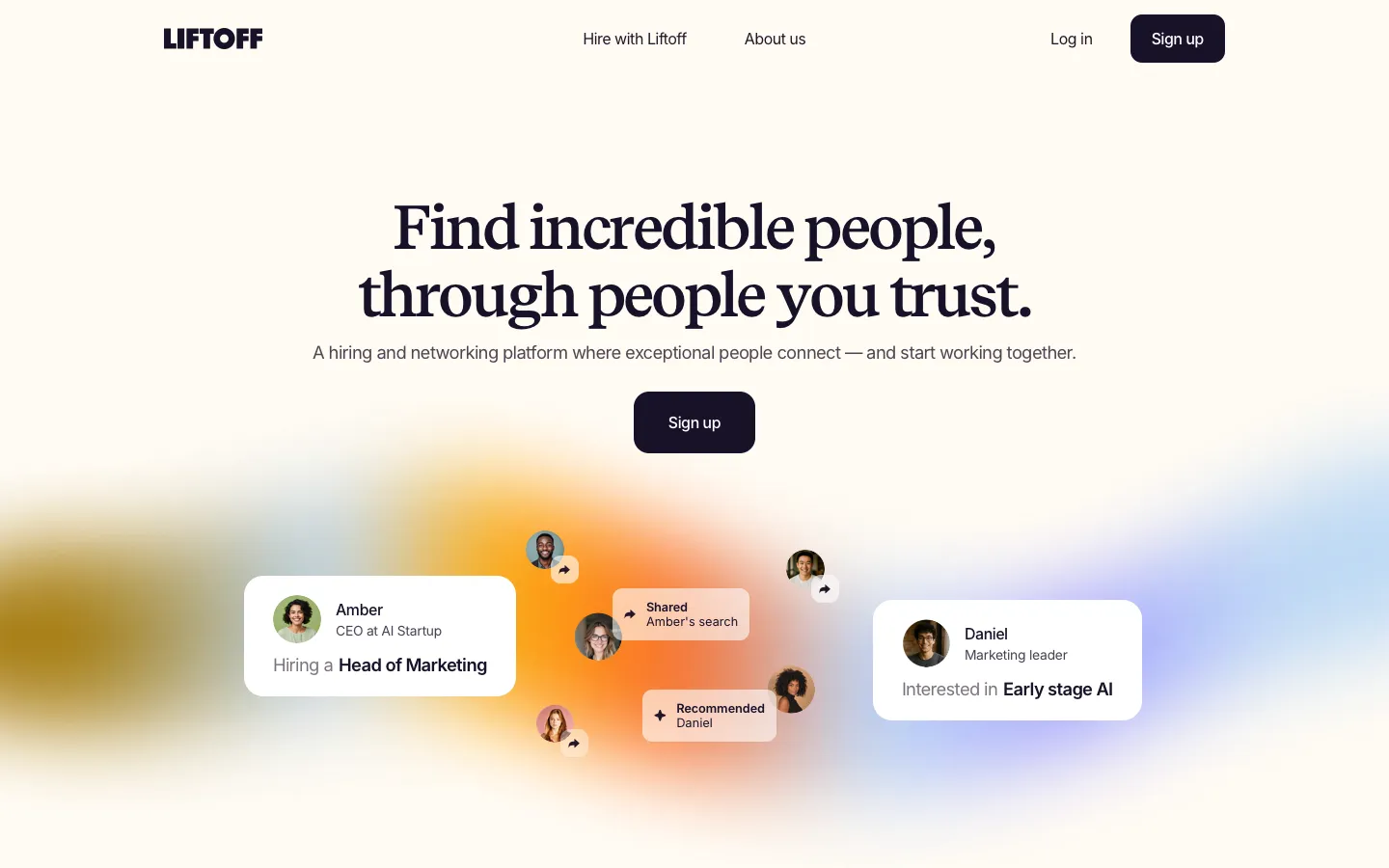liftoff.xyz - Landing Screenshot Preview