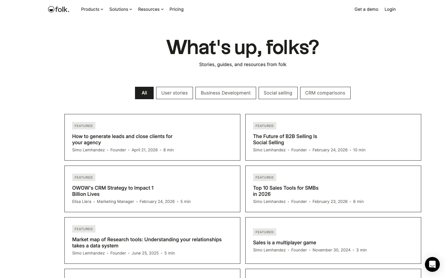folk.app - Blog Screenshot Preview