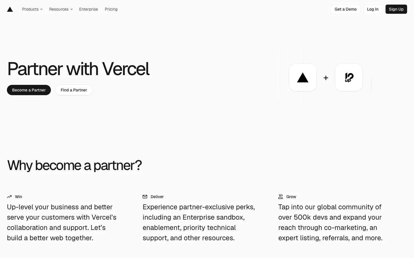 vercel.com - Partners Screenshot Preview