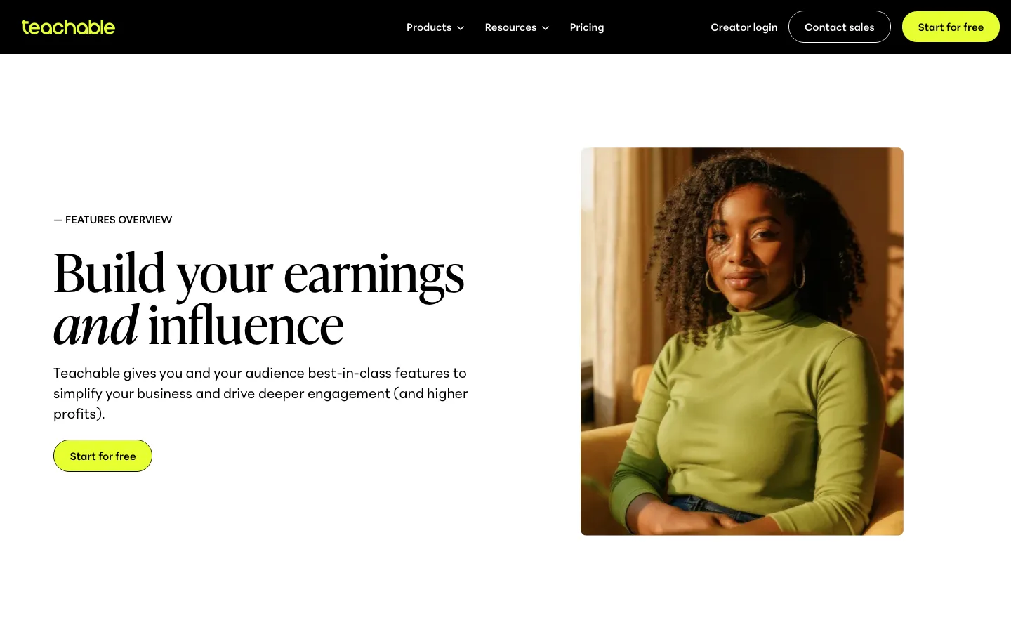 teachable.com - Product Screenshot Preview